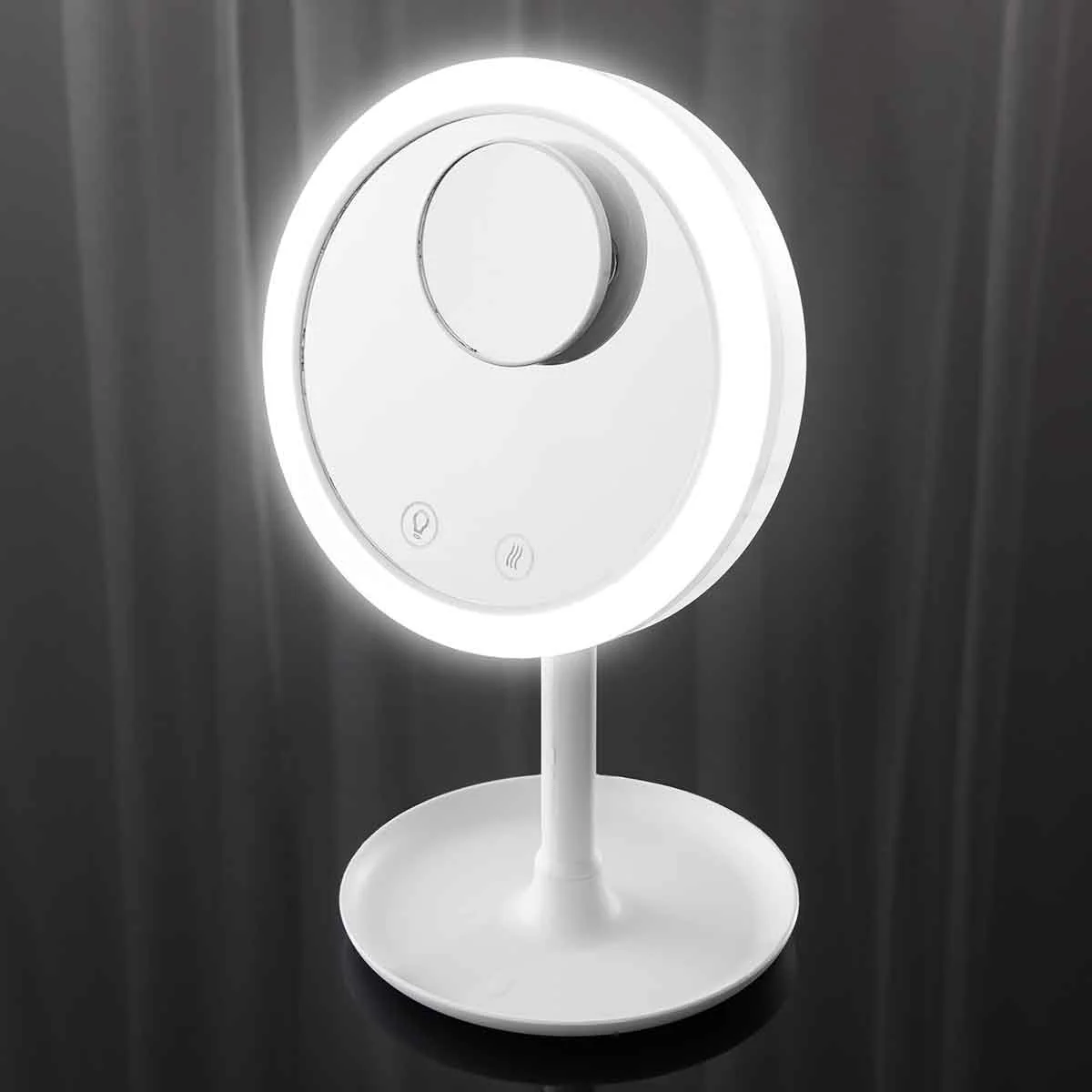 LED Vanity Mirror with Cooling Fan