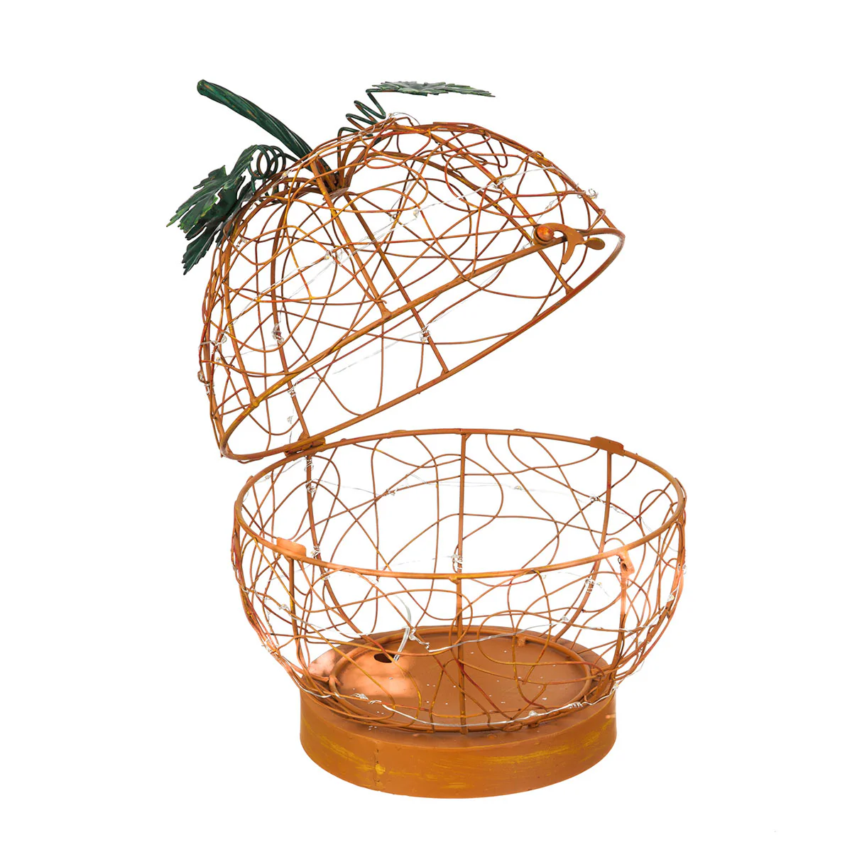 LED Wire Pumpkin Container - Image 5