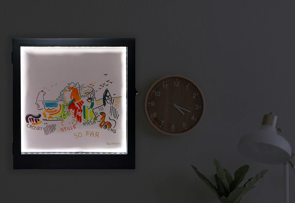 Lighted Album Cover Frame
