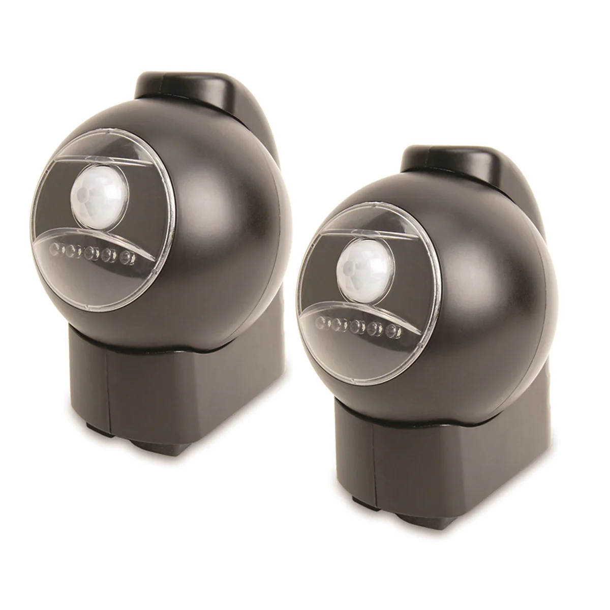 Linking Motion-Activated LED Outdoor Lights (Set of 2)