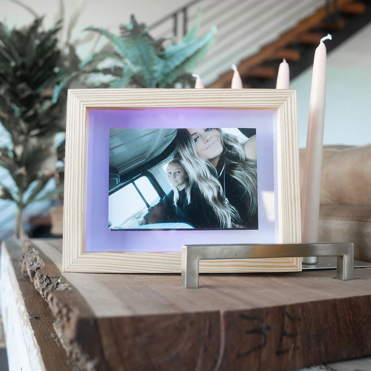 Long Distance Friendship Picture Frame Lamps (Set of 2) - Image 3