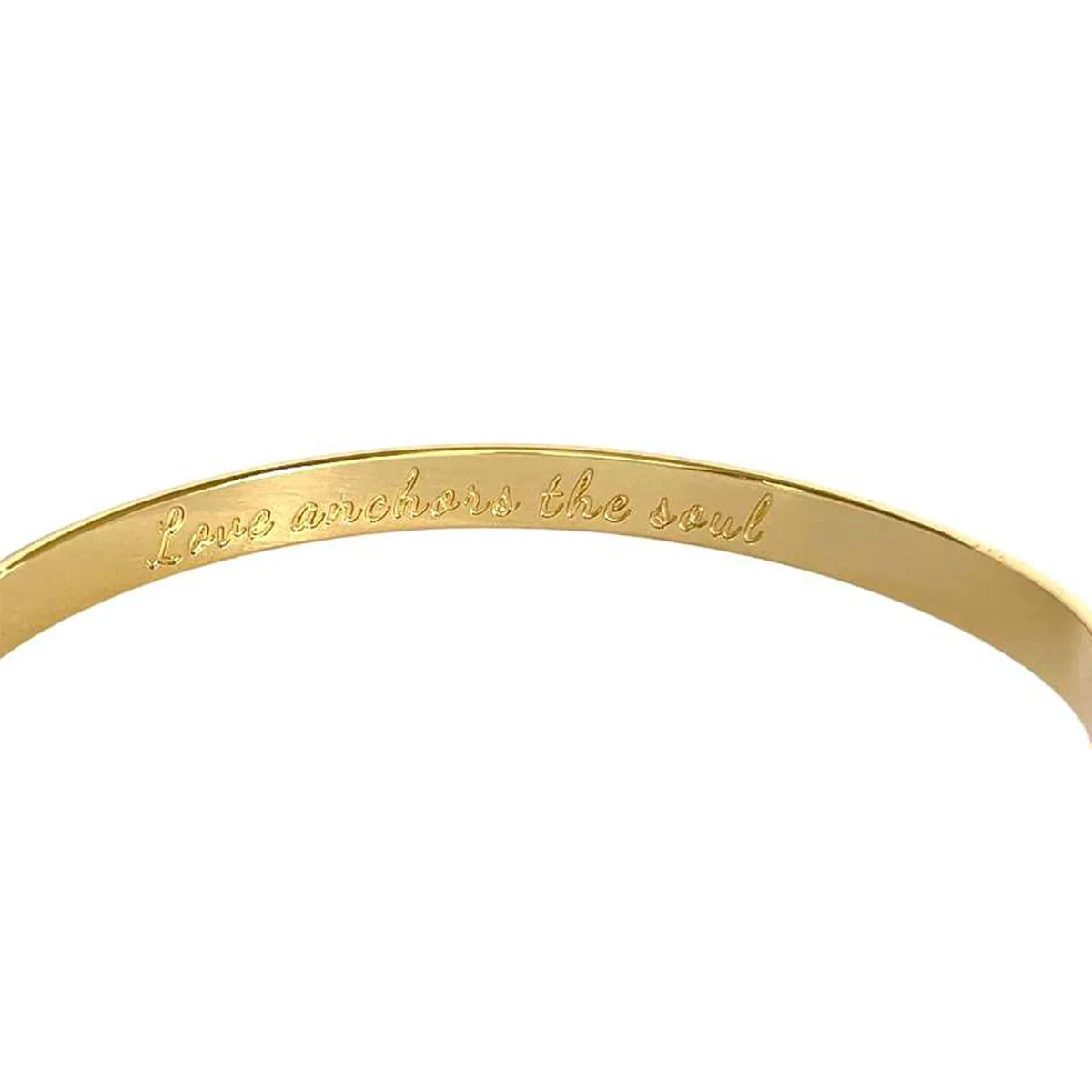 Love Anchors the Soul Engraved Bracelet - Image 4
