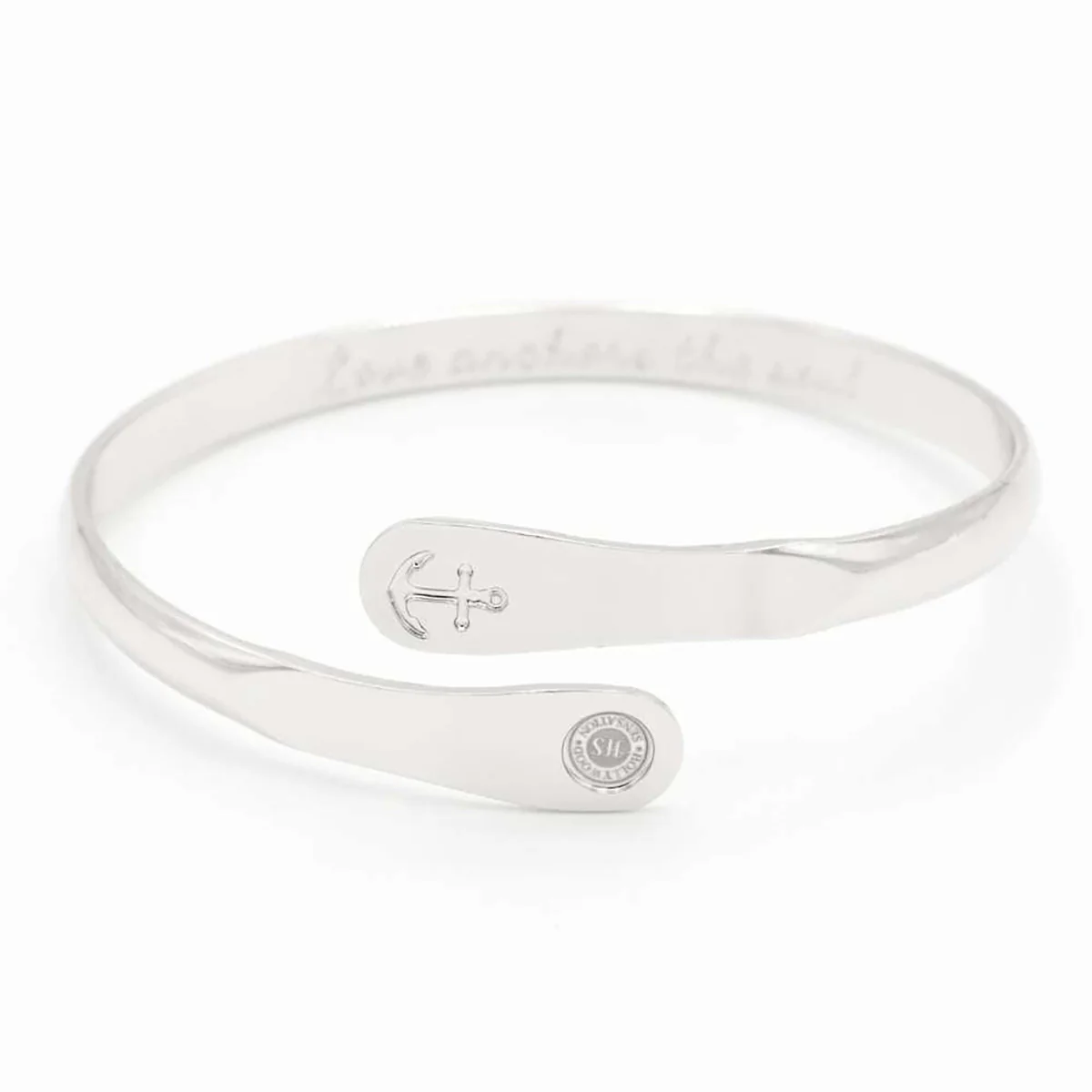Love Anchors the Soul Engraved Bracelet - Image 6
