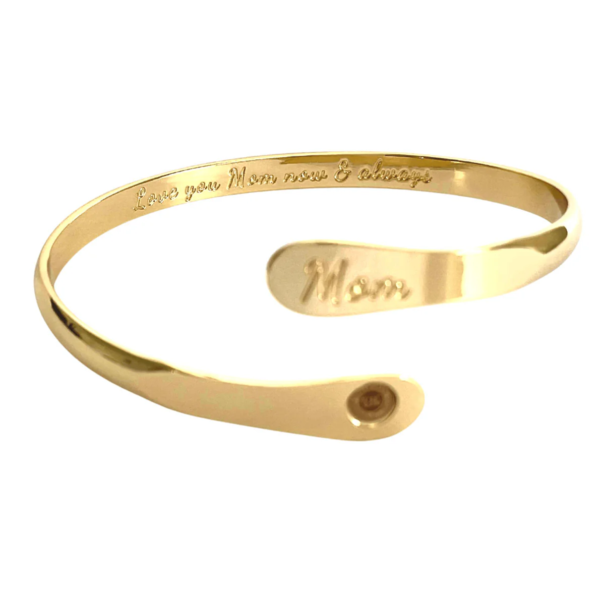 Love You Mom Engraved Bracelet - Image 2
