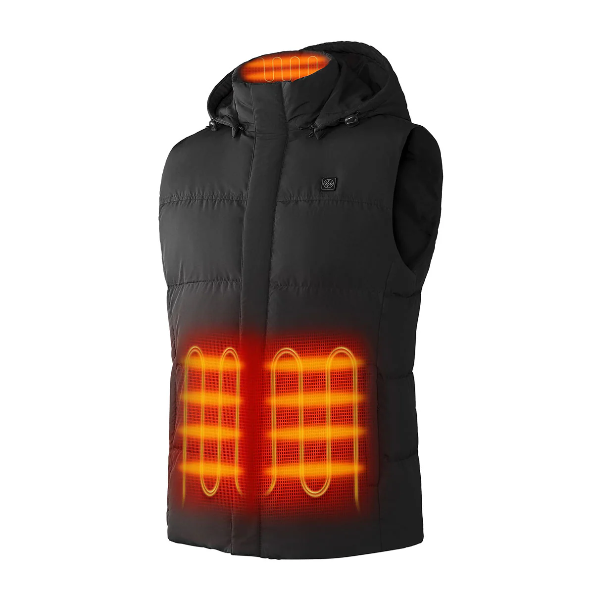 Men's Heated Down Vest - Image 4