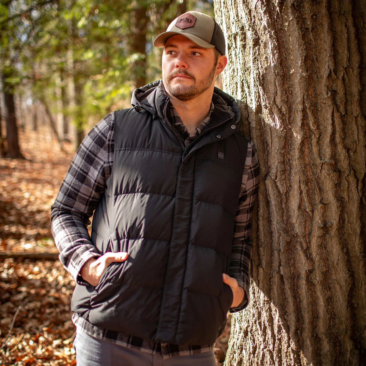 Men's Heated Down Vest - Image 8