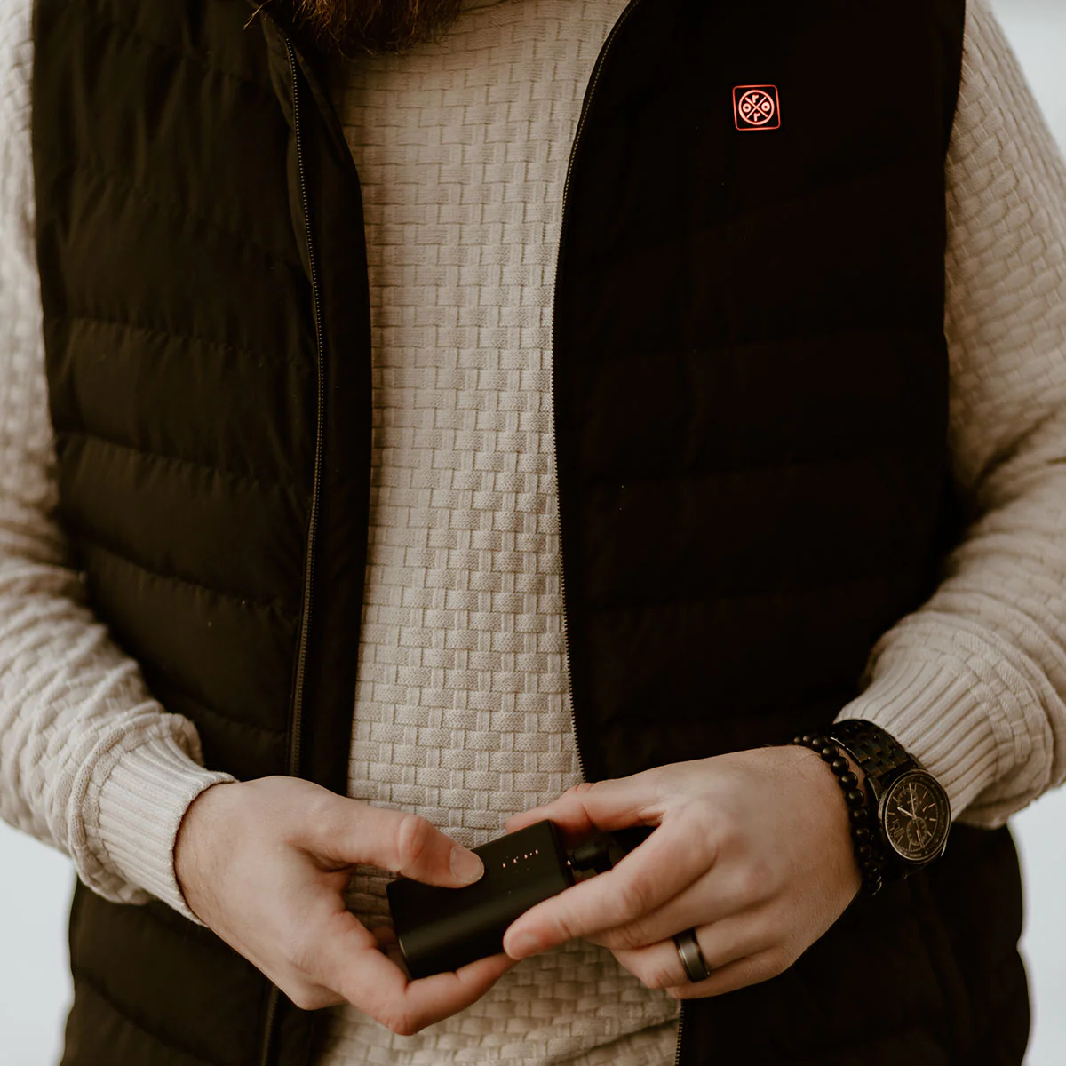 Men's Heated Lightweight Down Vest