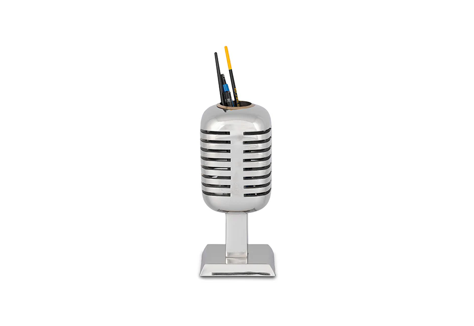 Microphone Pencil Holder
