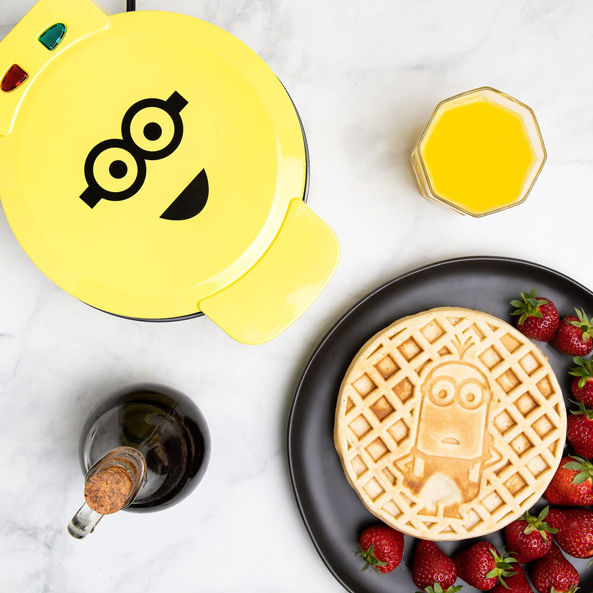 Minions Kevin Round Waffle Maker
