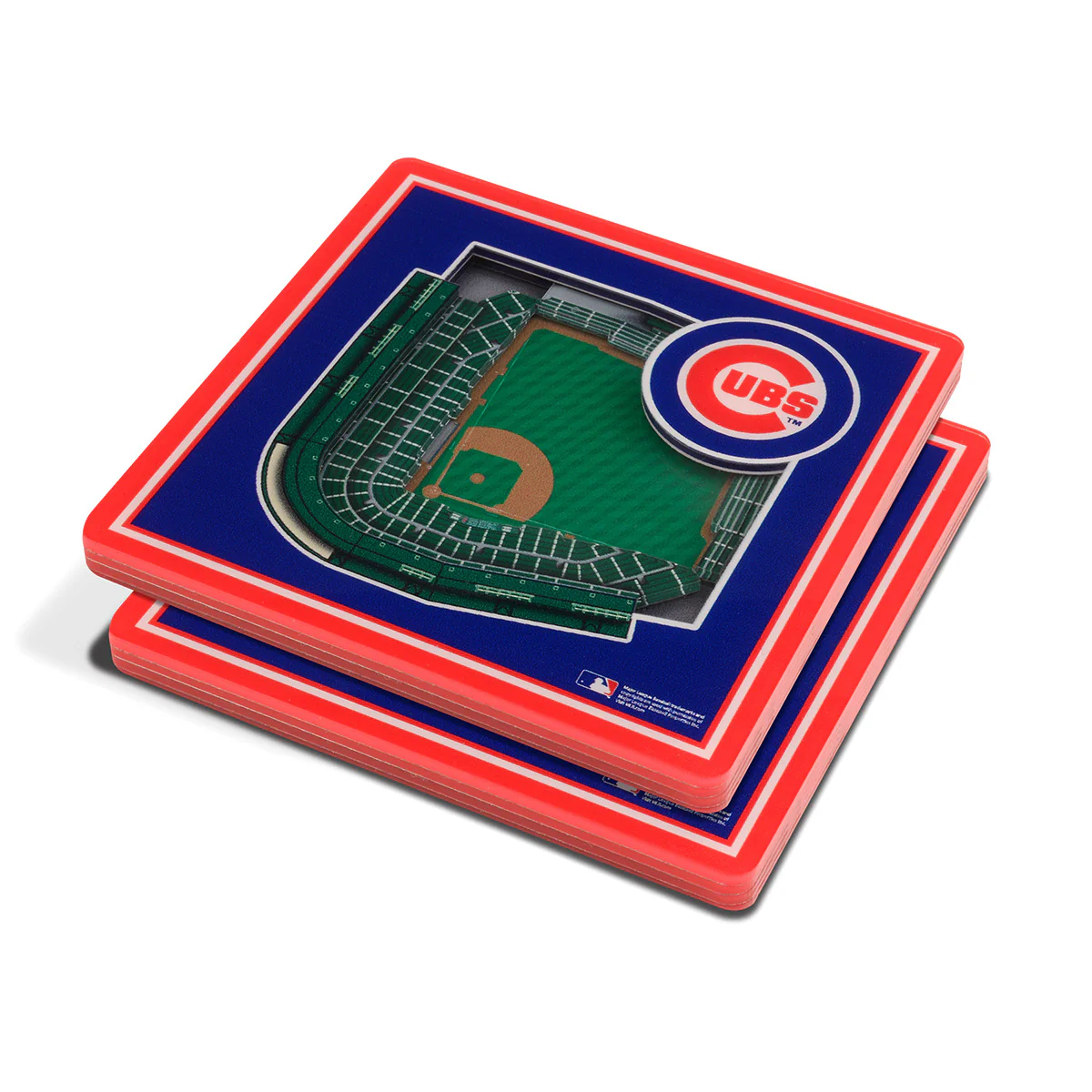 MLB 3D Stadium Coasters (Set of 4) - Image 2
