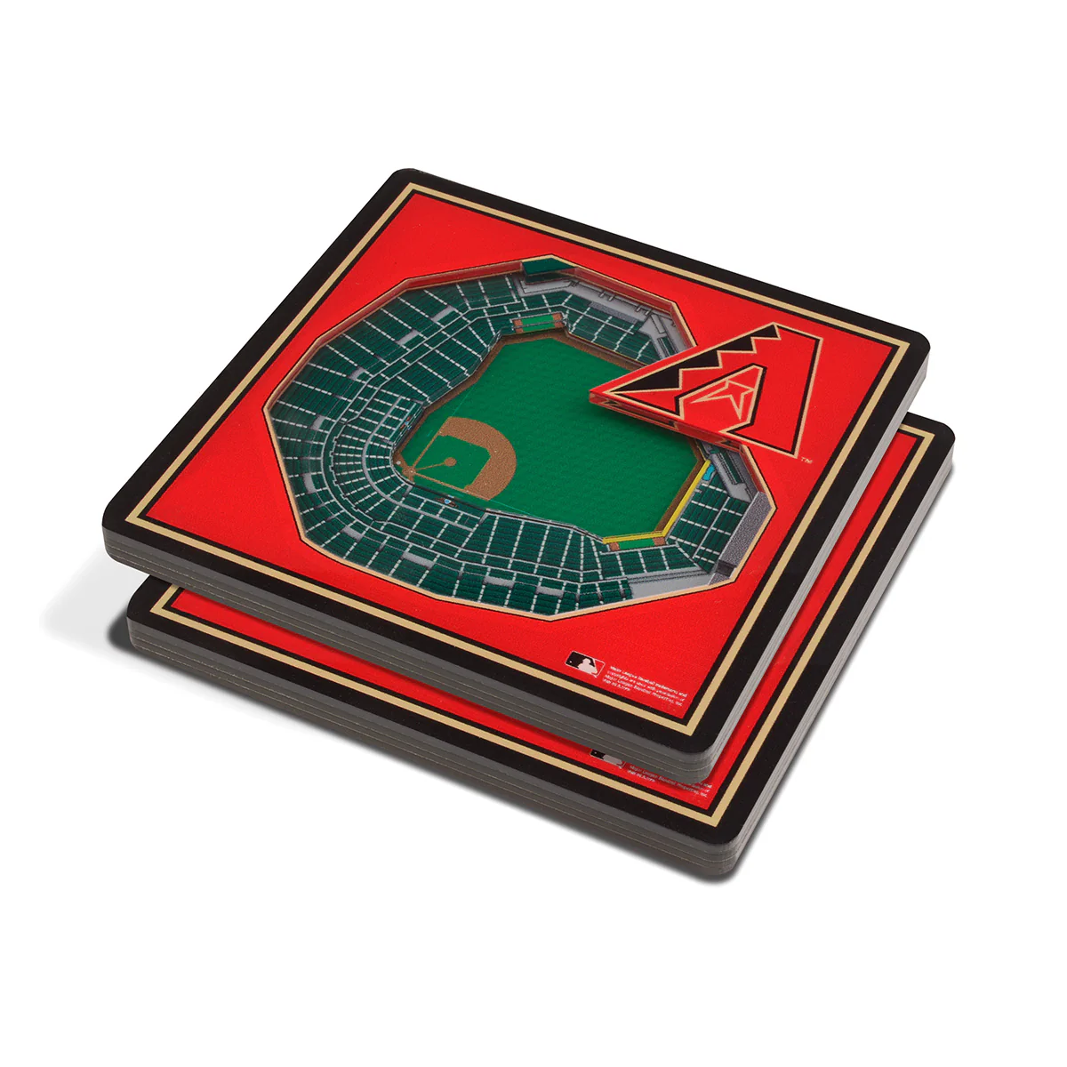MLB 3D Stadium Coasters (Set of 4) - Image 3