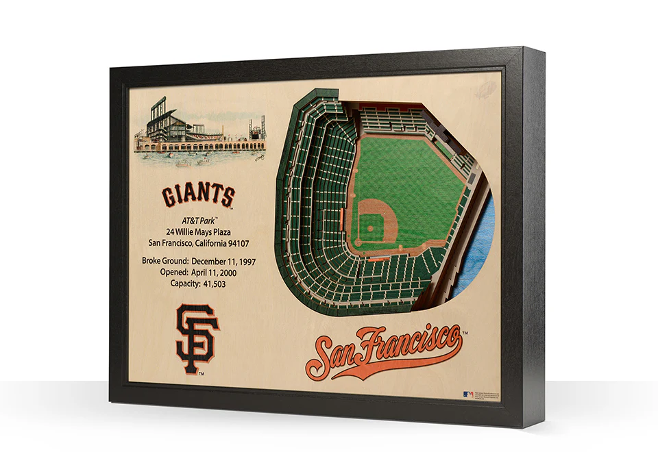 MLB 3D Stadium Wall Art - Image 34