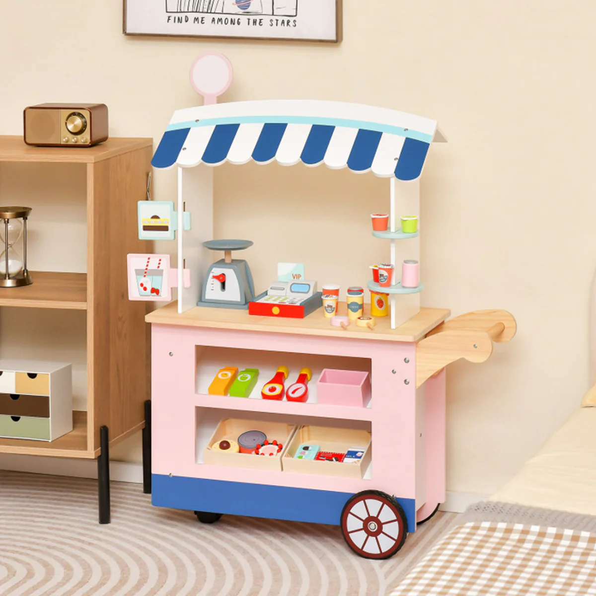 Mobile Market Play Stand