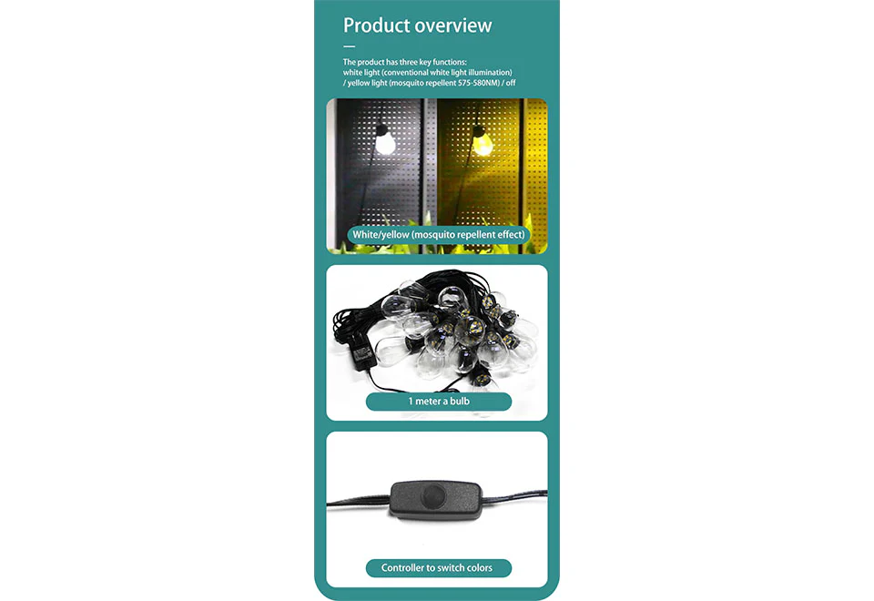 Mosquito Repellant String Light - Image 5