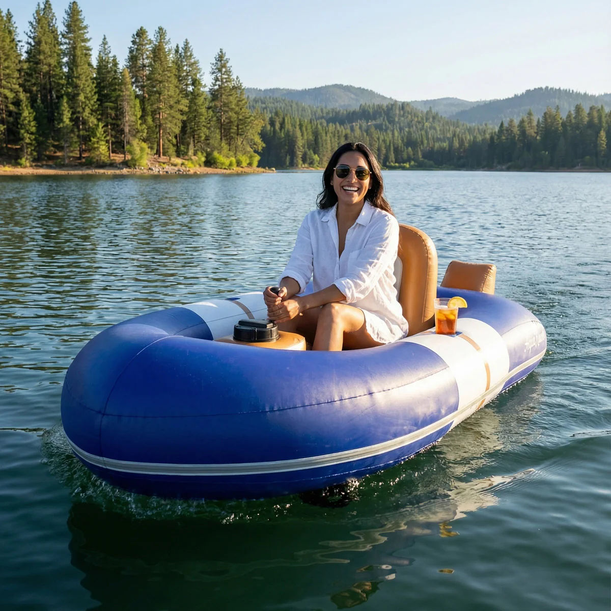 Motorized Pool and Lake Boat - Image 9