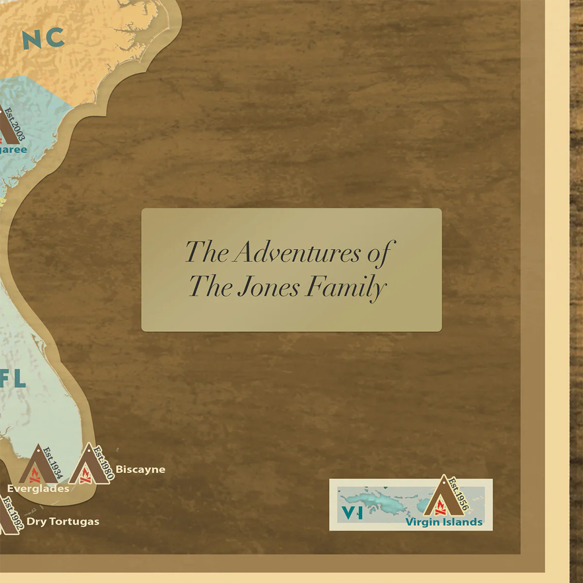 National Parks Travel Map - Image 3