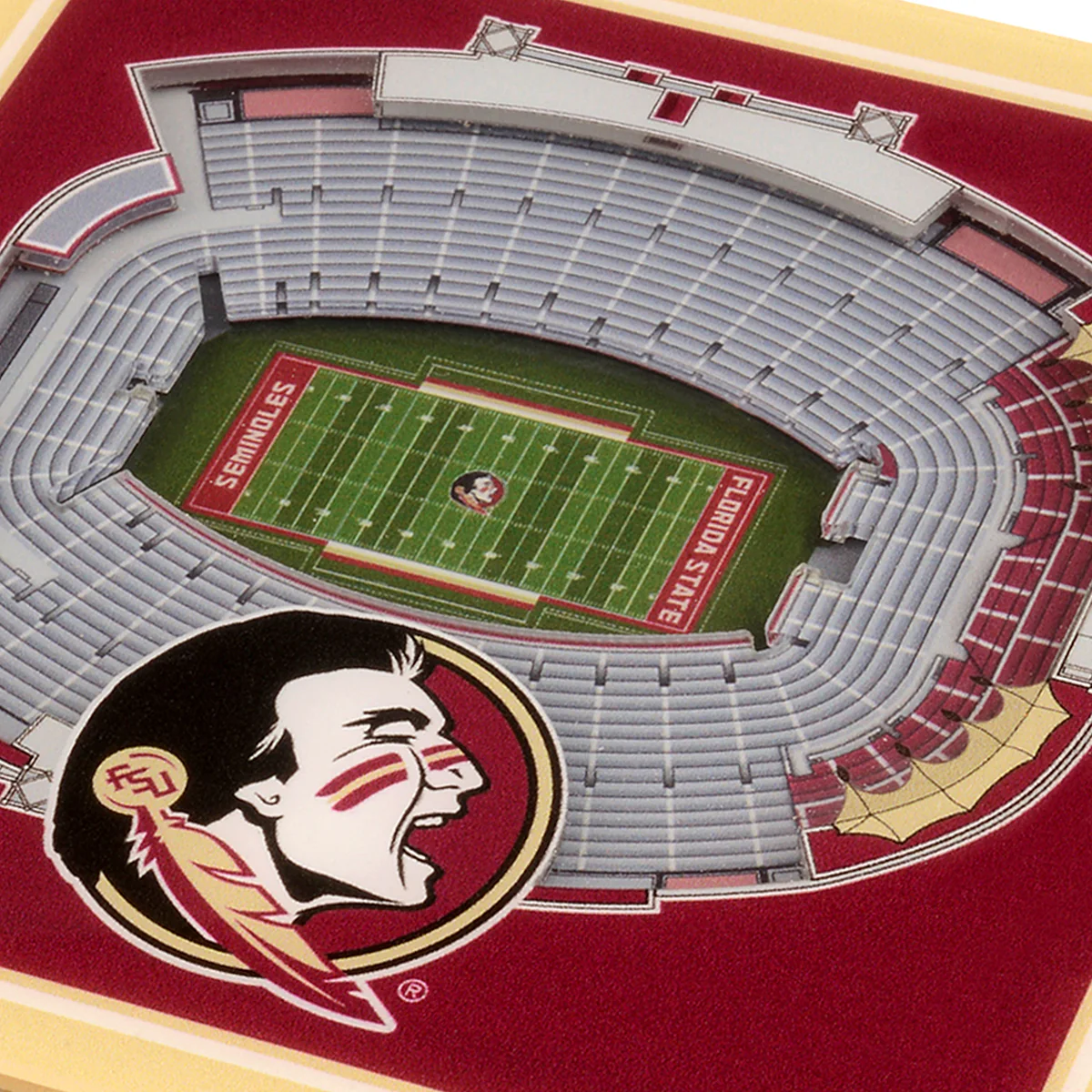 NCAA 3D Stadium Coasters (Set of 4) - Image 18