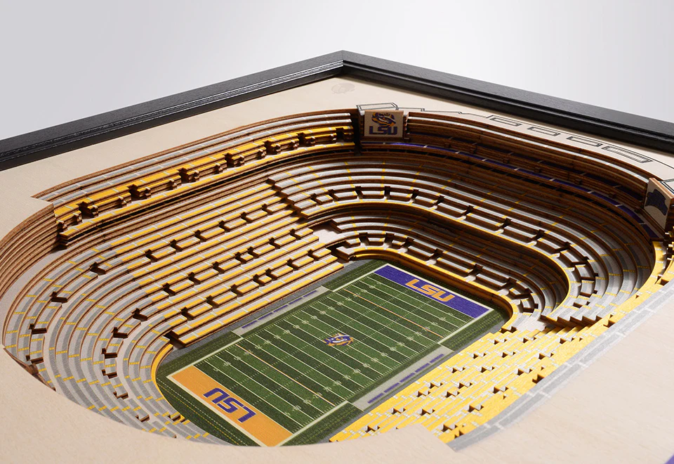 NCAA 3D Stadium Wall Art - Image 13