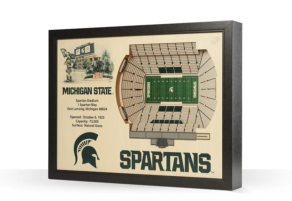 NCAA 3D Stadium Wall Art - Image 17