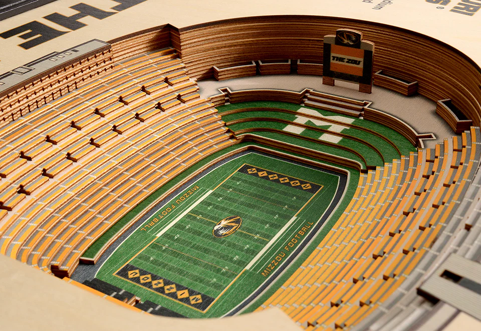 NCAA 3D Stadium Wall Art - Image 21