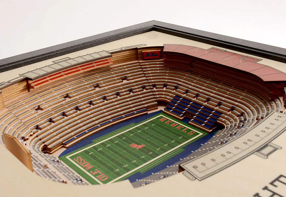 NCAA 3D Stadium Wall Art - Image 28