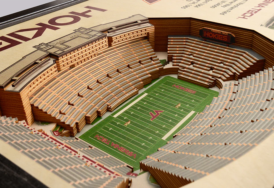 NCAA 3D Stadium Wall Art - Image 58