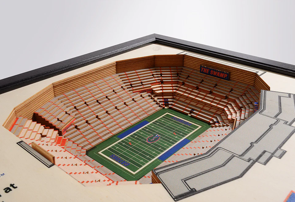 NCAA 3D Stadium Wall Art - Image 78