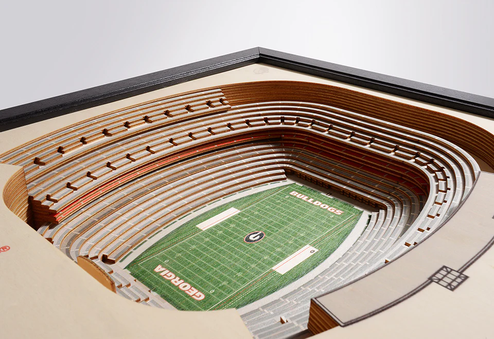 NCAA 3D Stadium Wall Art - Image 80