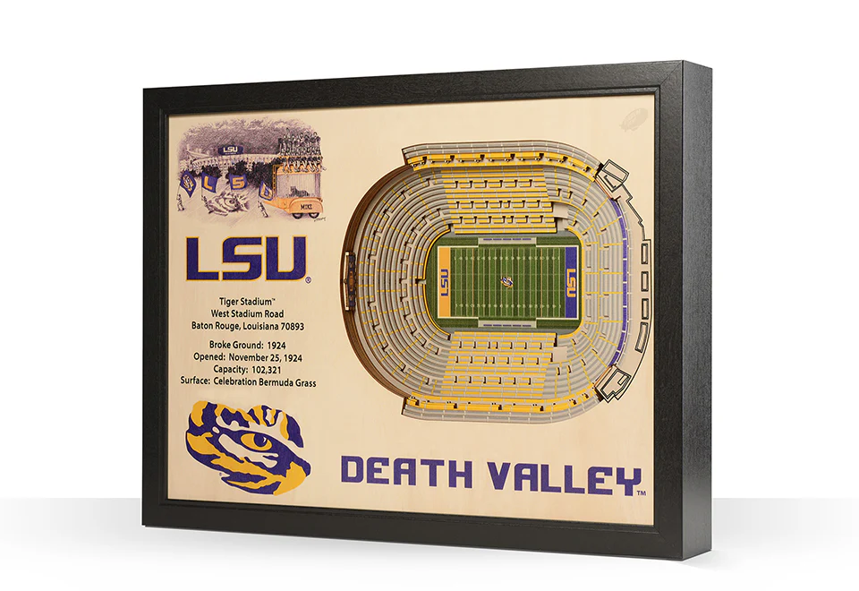 NCAA 3D Stadium Wall Art - Image 9