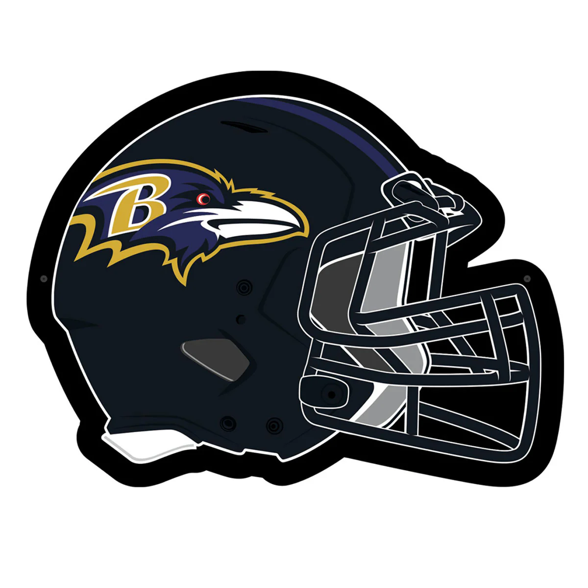 NFL Backlit Helmet Wall Sign - Image 2