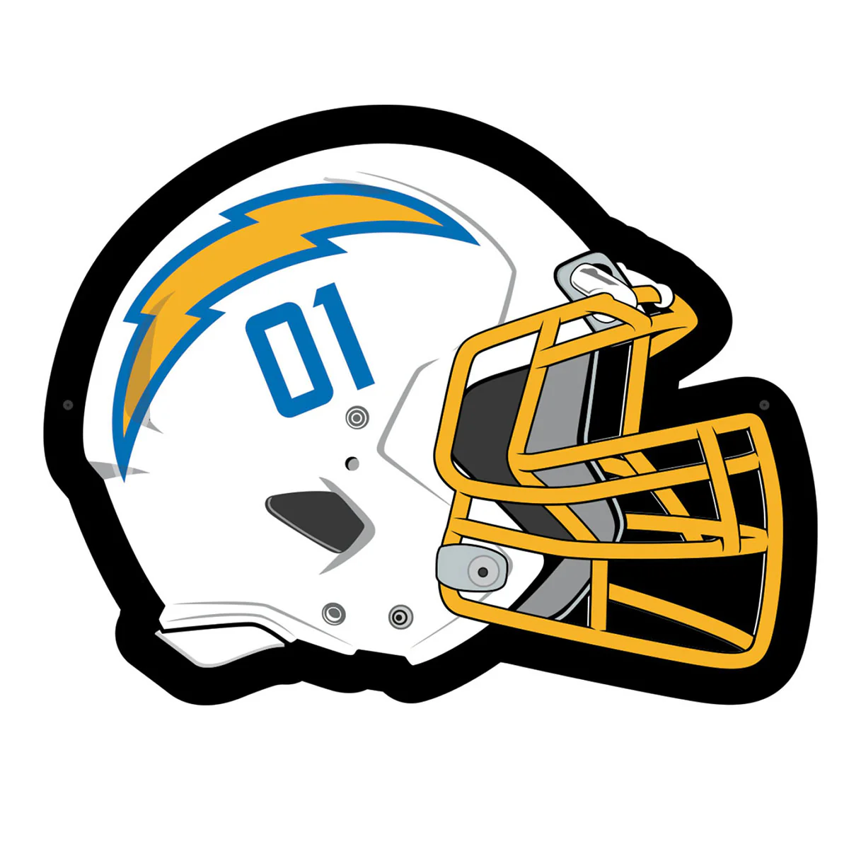 NFL Backlit Helmet Wall Sign - Image 30