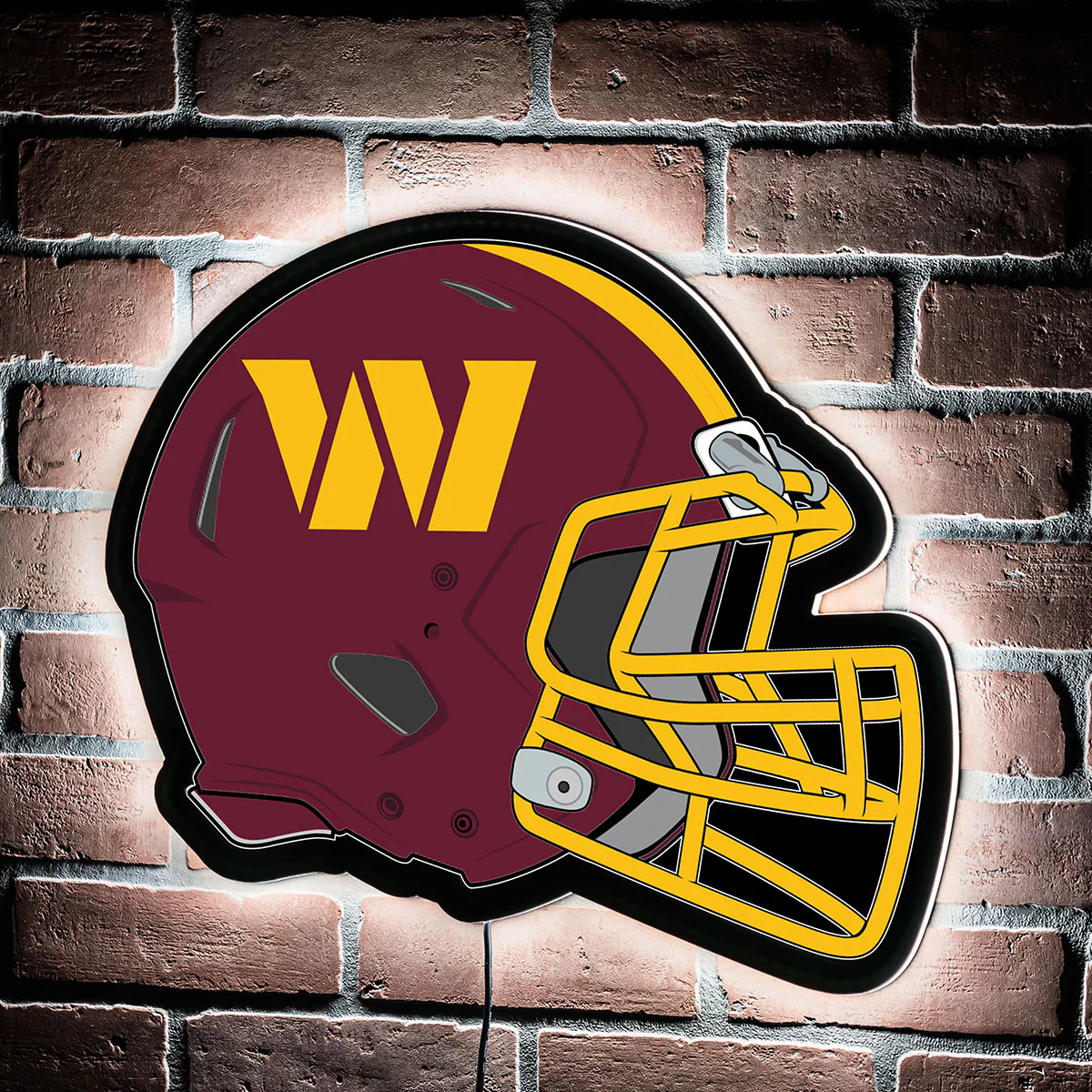 NFL Backlit Helmet Wall Sign - Image 49