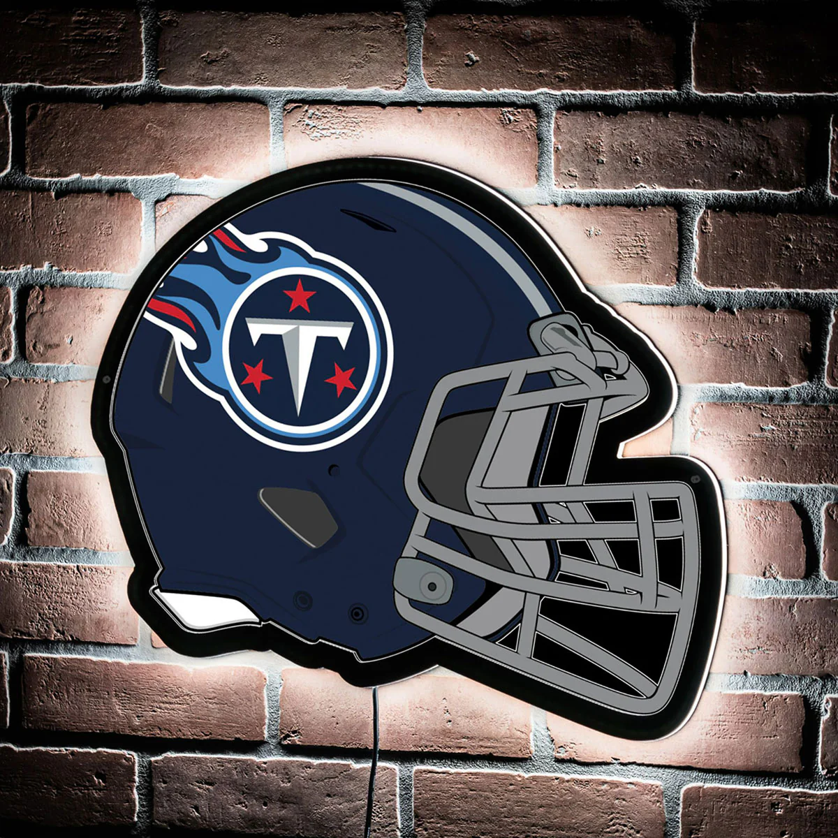 NFL Backlit Helmet Wall Sign - Image 50