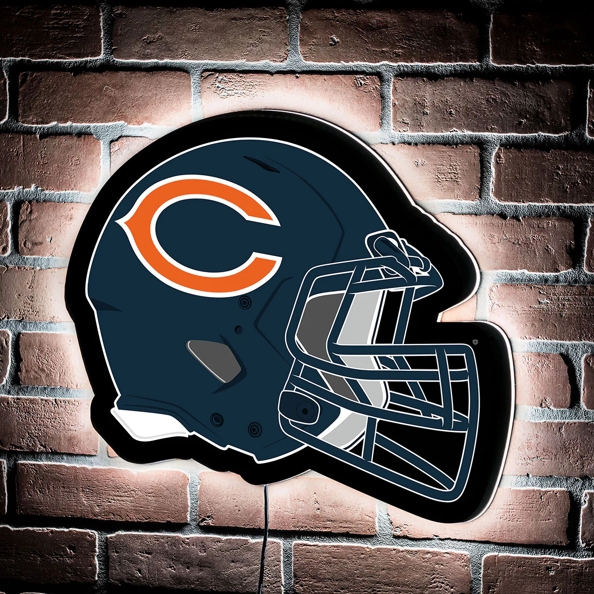 NFL Backlit Helmet Wall Sign - Image 51