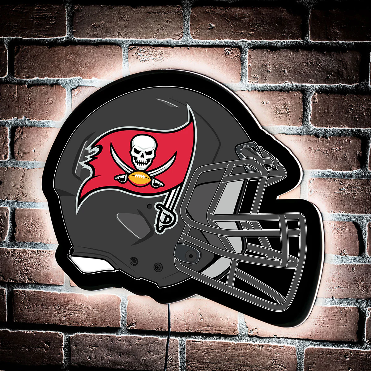 NFL Backlit Helmet Wall Sign - Image 56