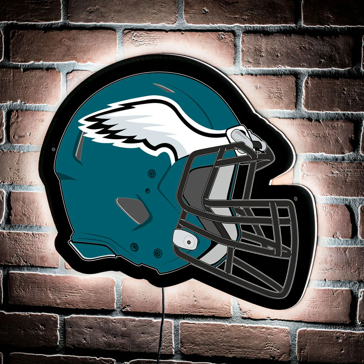 NFL Backlit Helmet Wall Sign - Image 62