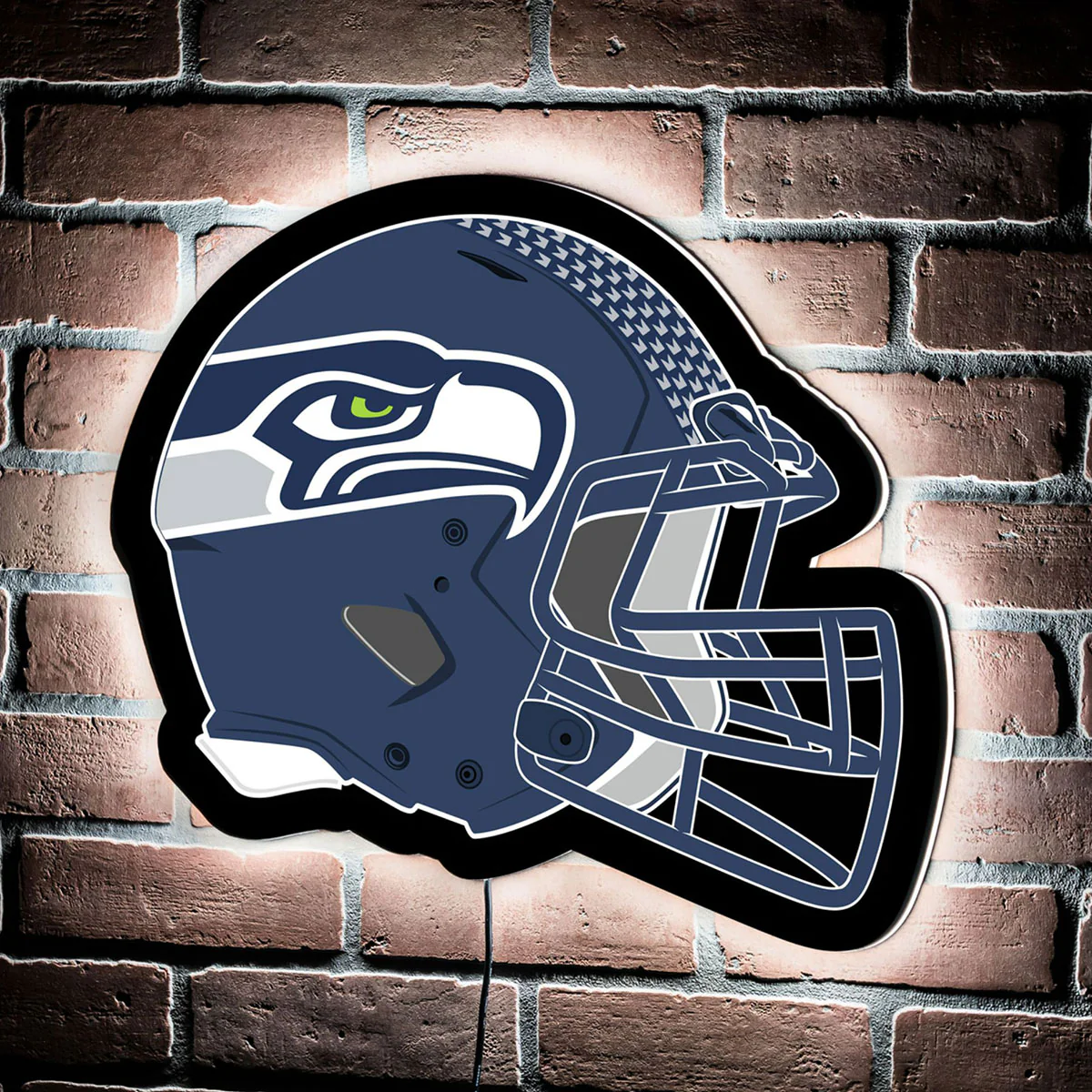 NFL Backlit Helmet Wall Sign - Image 64