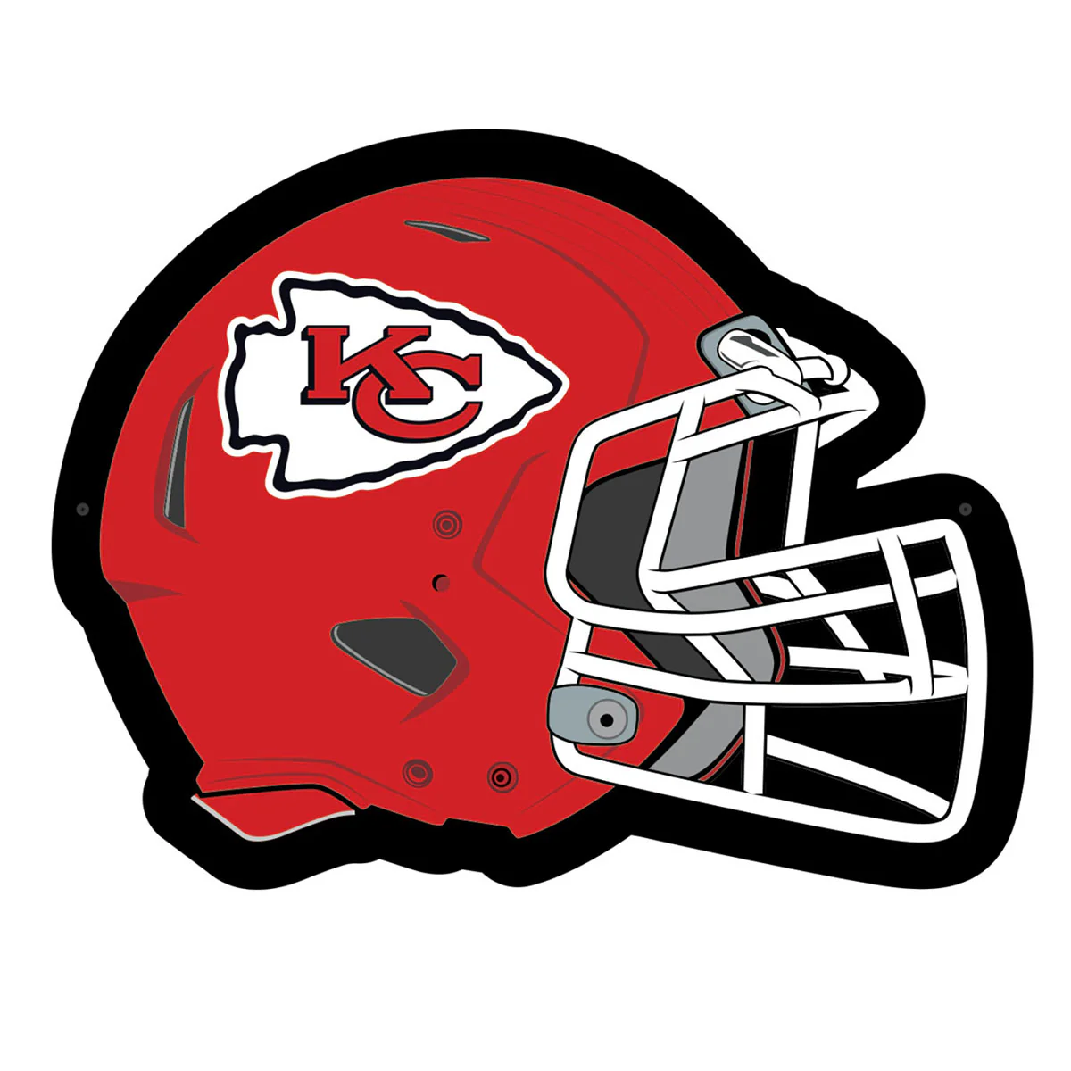 NFL Backlit Helmet Wall Sign - Image 8