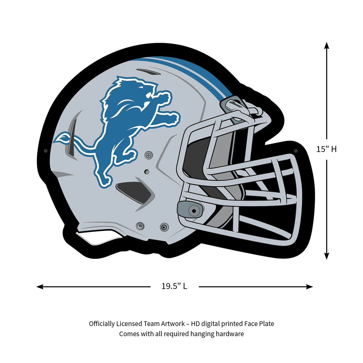 NFL Backlit Helmet Wall Sign - Image 99