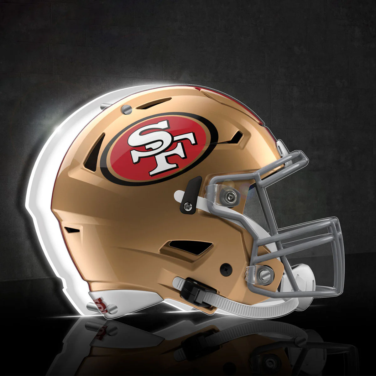 NFL LED Football Helmet Desk Lamp - Image 20