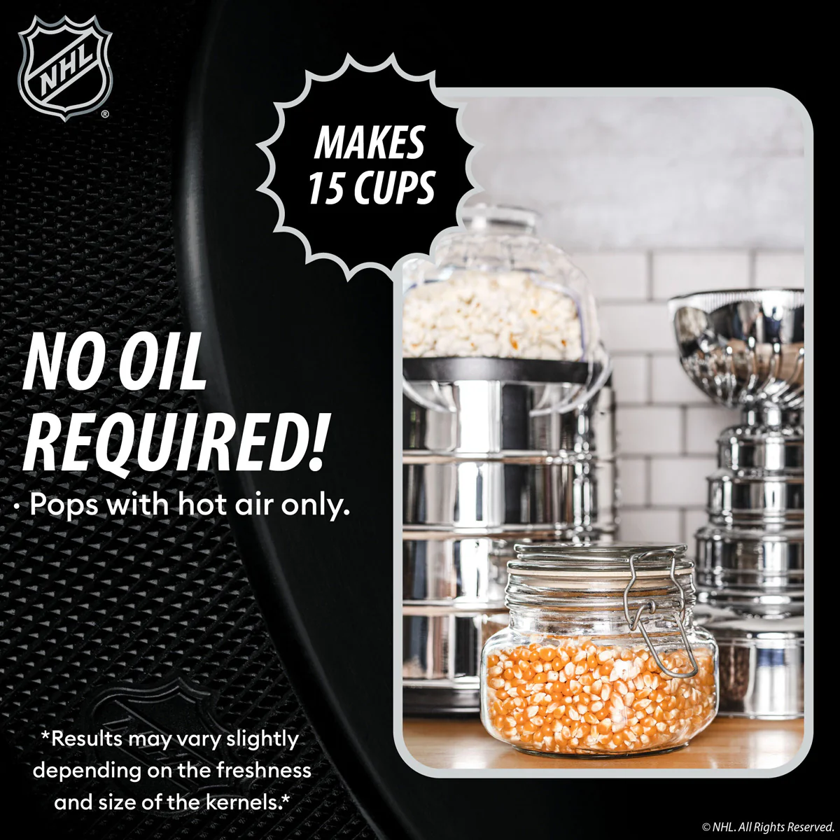 NHL Stanley Cup Popcorn Maker - Image 4