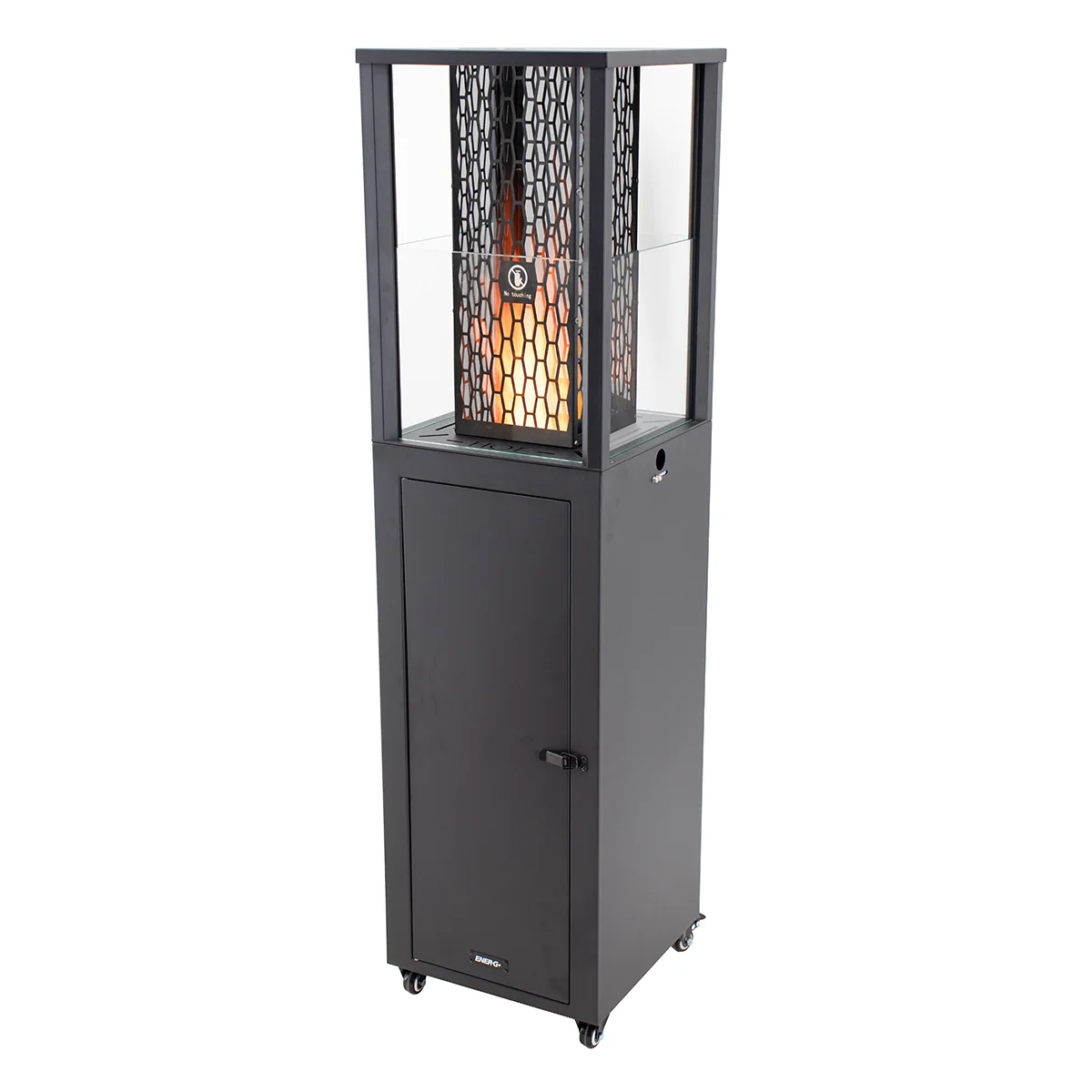 Outdoor Wood Pellet Patio Heater with Fan - Image 2