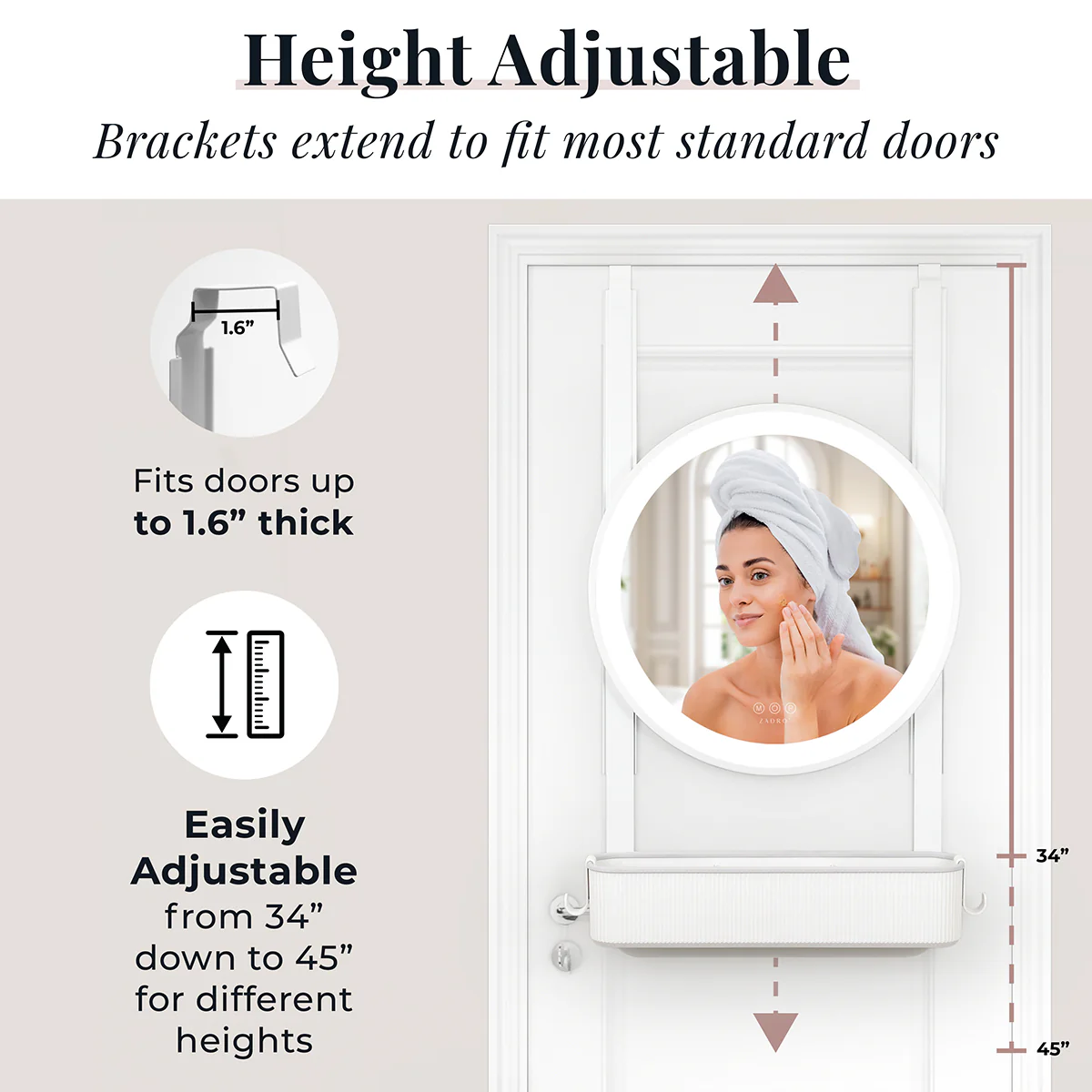 Over-The-Door Styling Station - Image 15