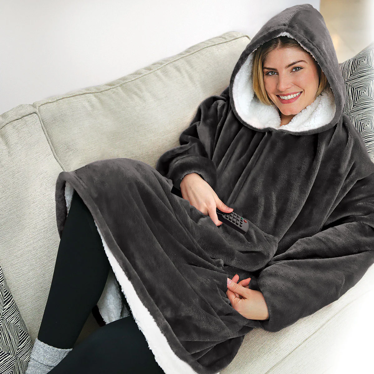 Oversized Lounging Hoodie - Image 6