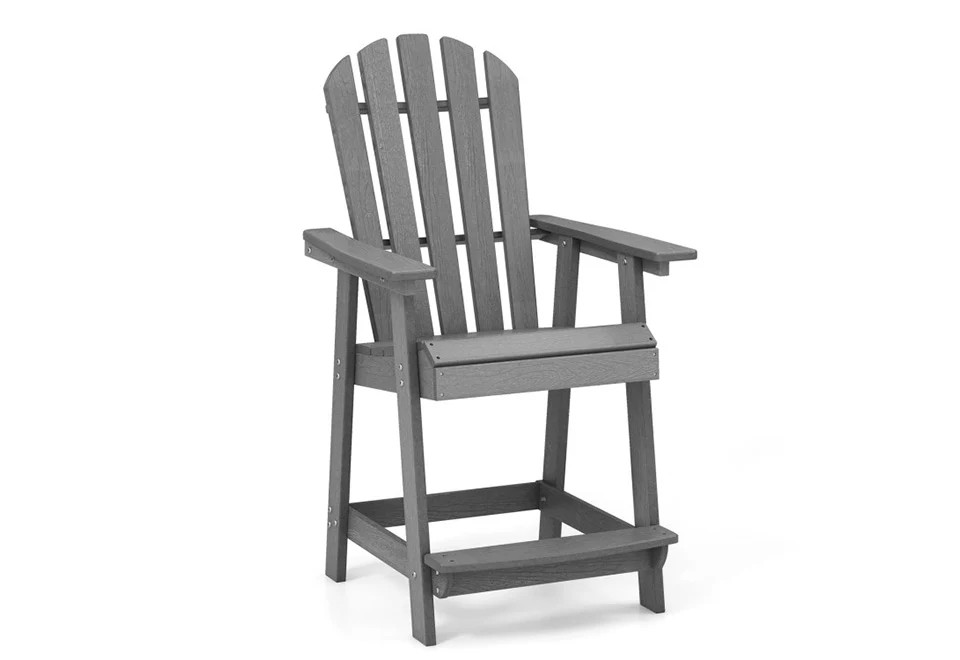 Patio Chair with Armrest and Footrest - Image 2