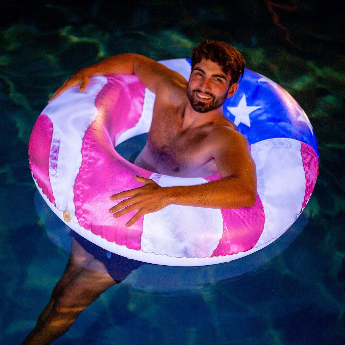 Patriotic 42'' LED Inflatable Tube