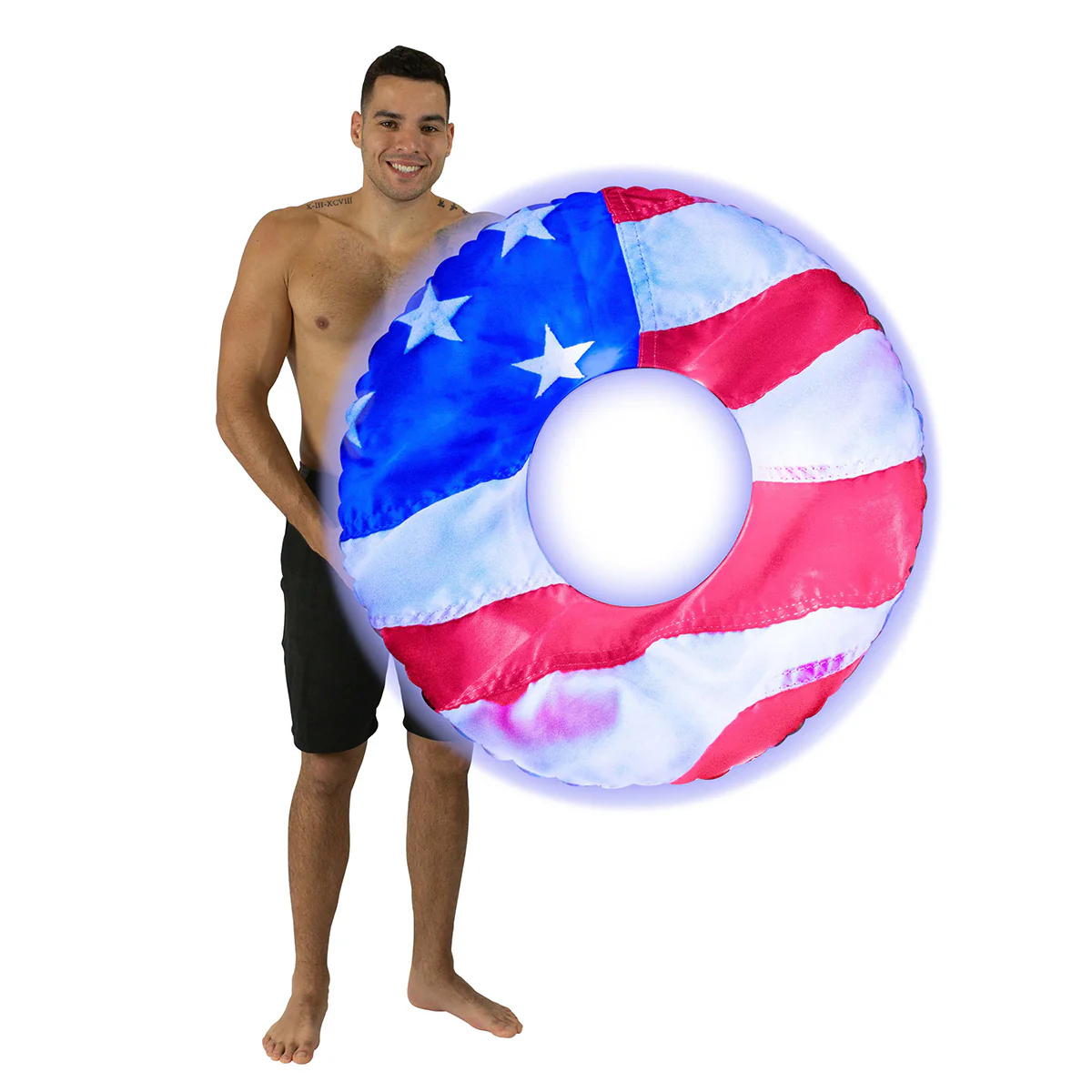 Patriotic 42'' LED Inflatable Tube - Image 2