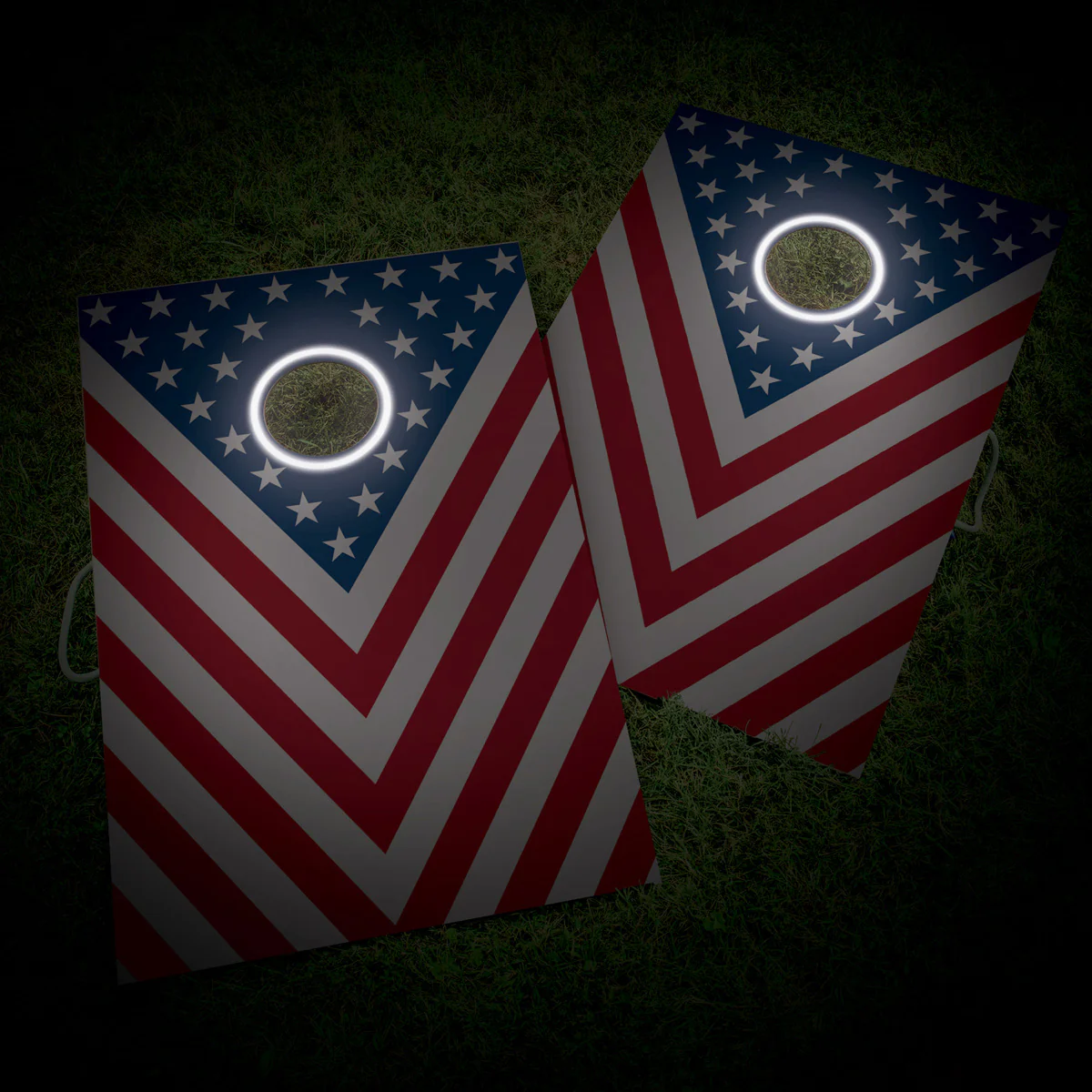 Patriotic LED 2x3 Cornhole Set - Image 2
