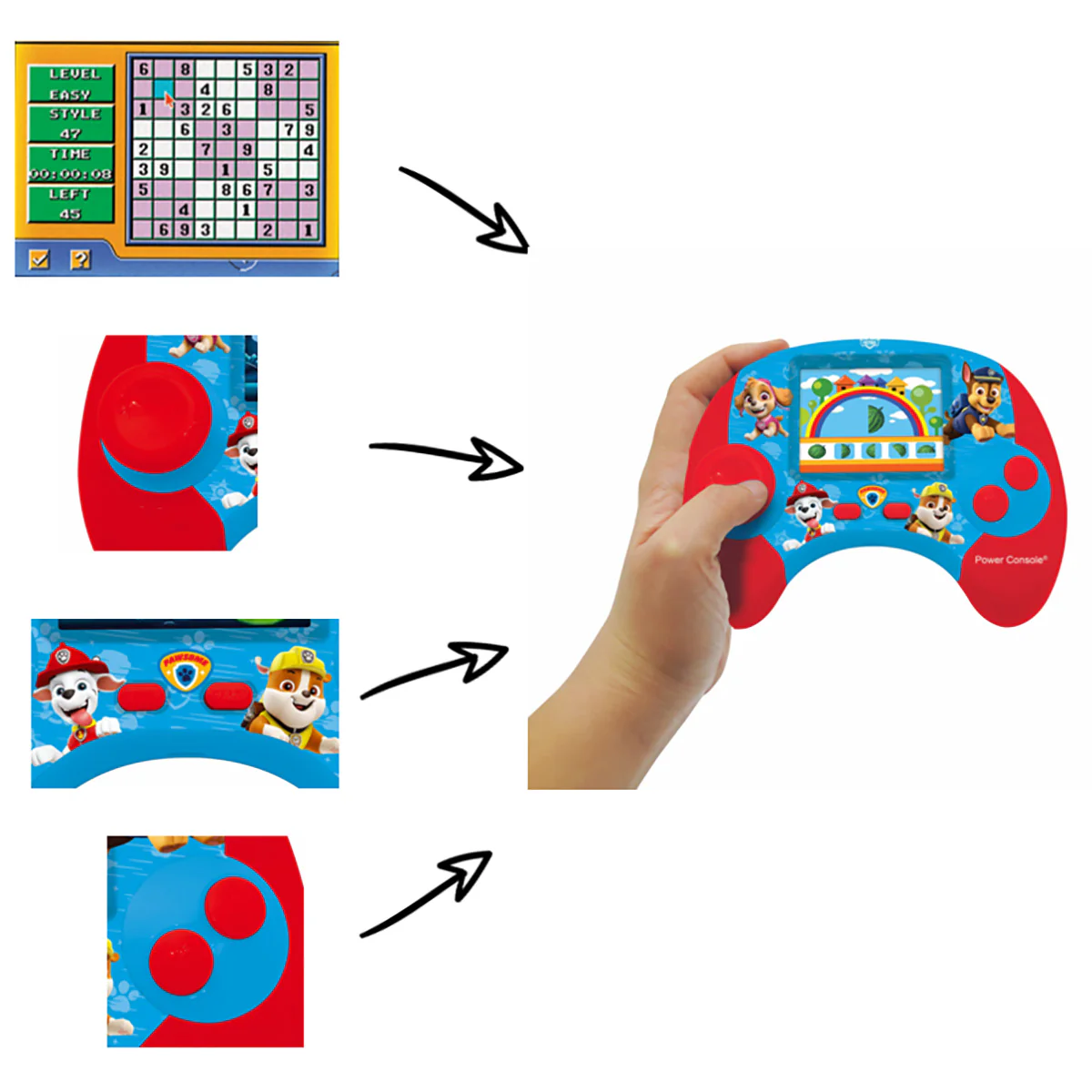 Paw Patrol Bilingual Educational Handheld Game - Image 2