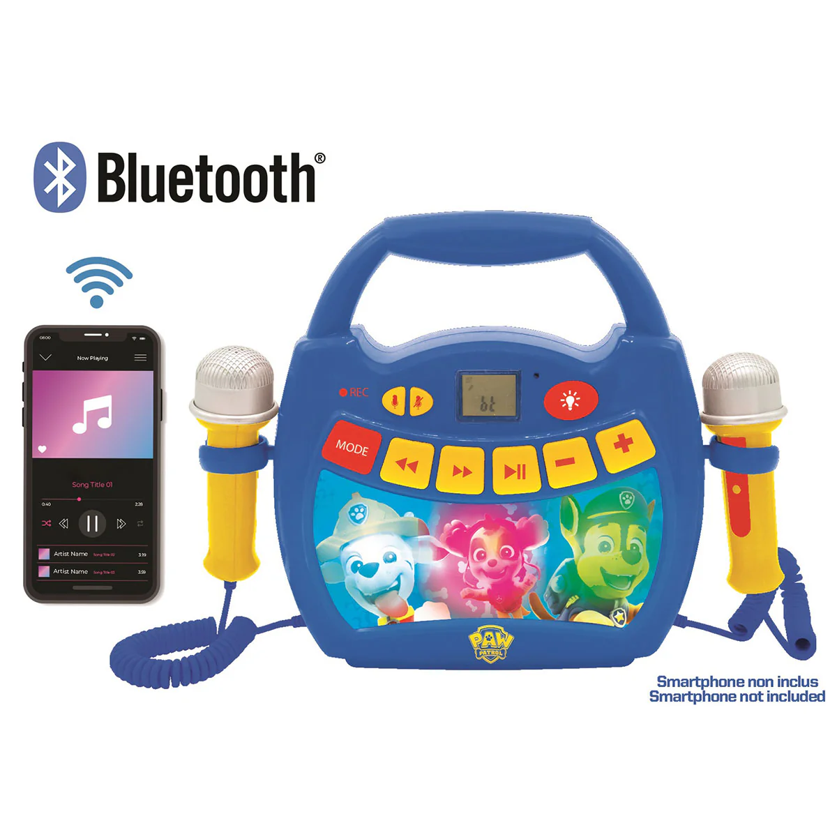 Paw Patrol Bluetooth Speaker with Mics - Image 8